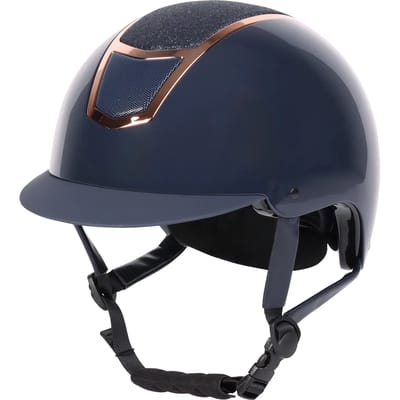 Harry's Horse - Veiligheidscap - Matterhorn Sparkle - Navy / Rosegold - 56-58