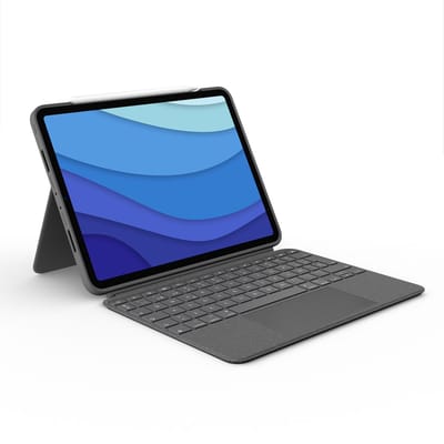 Logitech Folio Touch voor iPad Pro 11 inch (1e t/m 4e Generatie) – QWERTY Toetsenbordhoes met Trackpad – Verlicht Toetsenbord – Graphite