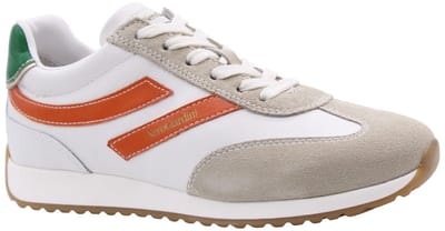 Sneaker Nerogiardini Velour Dollarino Bianco Nappa Pandora Carota - Fashion Wear - Vrouwen