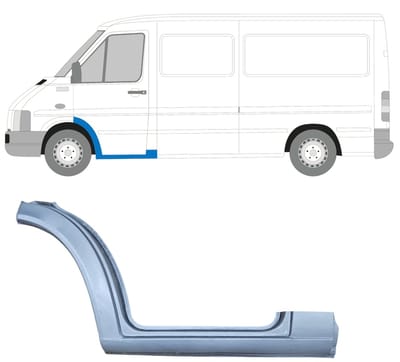 Reparatie voorste trap voor Volkswagen LT 1996-2005 / Links