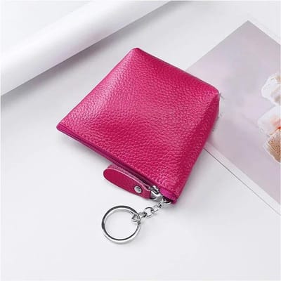 Draagbare Echte Lederen Portemonnee Vintage Sleutelkaart Munt Oordopjes Houder Pouch voor Vrouwen Mannen Mini Portemonnee