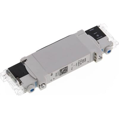 2x3/2 Flens NC Magneetventiel 24V DC 1,5-7bar/21,0-98psi Rechthoekige Plug H Festo