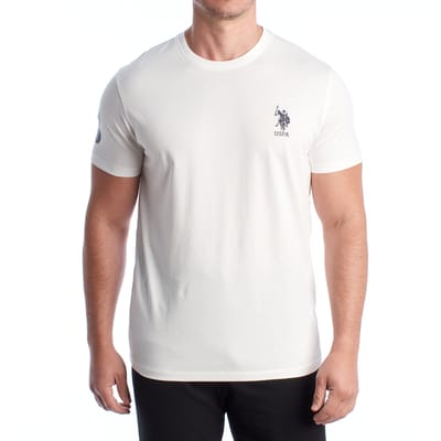 Herren-T-Shirt aus Baumwolle mit kurzen Ärmeln US42154027
