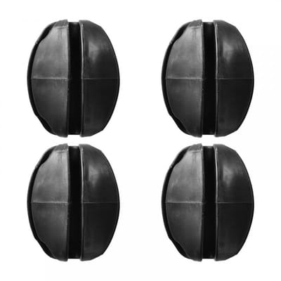 Dailygoods- Hengelwrap 4 Stuks - Siliconen Hengel Wrap - Opslag Bescherming - Vissen Accessoires - Slijtvast en Duurzaam - Lichtgewicht en Herbruikbaar - Hengelbescherming