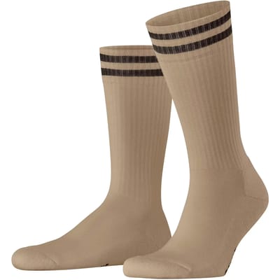 FALKE Dynamic Wool gedessineerd wol sokken unisex beige - maat 37-38