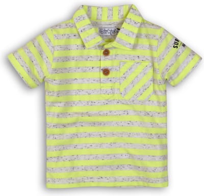 Dirkje Polo Neon Yellow Maat 74