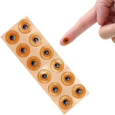 Mini NFC Stickers 1 cm, Waterdichte Programmable Tags voor Mobiele Telefoons en Slimme Apparaten, RFID Chip voor Diverse Toepassingen