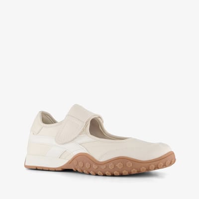 Blue Box dames ballerina sneakers beige - Maat 37 - Uitneembare zool