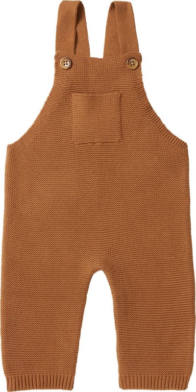 Noppies Boys dungaree Trucksville Jongens Broek - Chipmunk - Maat 50