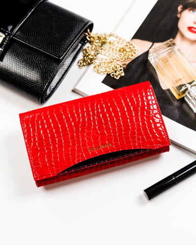 Peterson - Croco Portemonnee - Lakleder - RFID Bescherming - Elegant Design