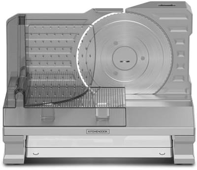 Kitchencook MSliceX - Brood- en Vleesplakken - 2 RVS Messen - Verstelbare Dikte - Antislip Voeten
