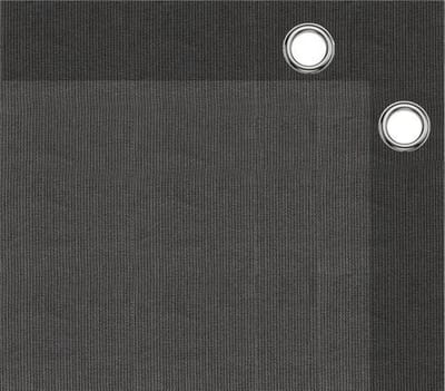 Shadow Comfort® Balkondoek - Balkonscherm - Balkon zonnescherm - 80 cm x 500 cm - Carbon Black
