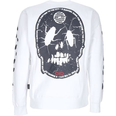 Rank Crewneck herensweater wit