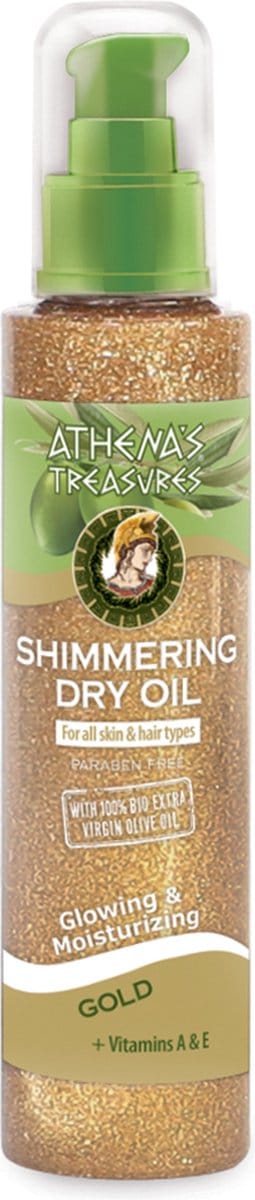 Pharmaid Athenas Treasures Gold Shimmering Dry Oil 100ml | Skin moisturizer | Beauty Skincare