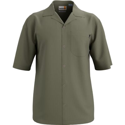 Timberland Ss Seersucker Resort Shirt Medium Green Taglia: L | Camicie Casual Outlet | Uomo | Verde