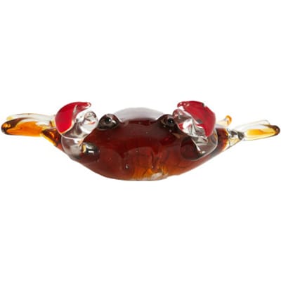 Light & Living - Ornament CRAB - 20x5x6cm - Bruin