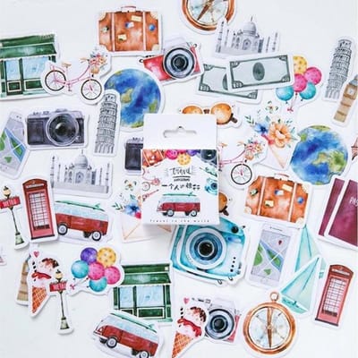Mijn Bullet Journal Sticker Set - Handlettering Accessory Set - Notebook Bujo Toolkit - 46-Delig