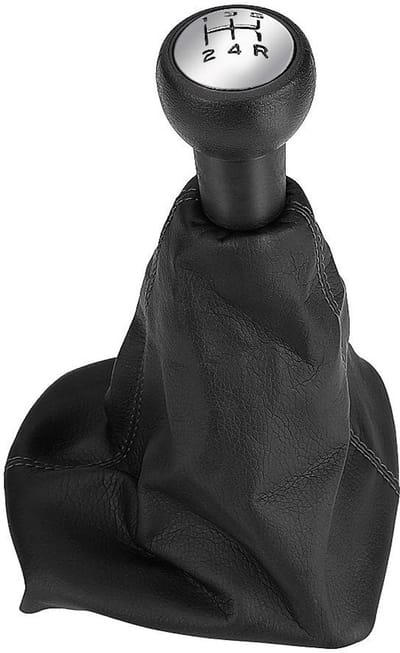 Dailygoods- Versnellingspook Hoes - Pookknop - Universele Pookknop - Leer - Duurzaam - Eenvoudig te installeren - Versnellingsknop