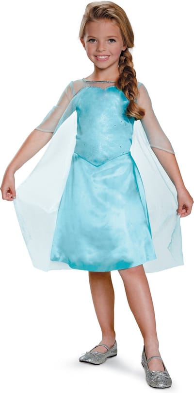DISNEY - FROZEN, ELSA JURK BASIC PLUS, MEISJES S (5 - 6)
