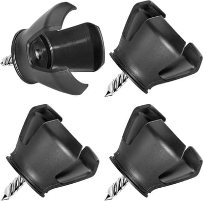 3-Prong Golfbal Retriever met Grip en Suction Cup - Handige Opvouwbare Pickup Tool voor Golfer, Perfect voor Back Saver en Gemakkelijk Gebruik
