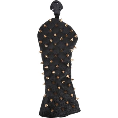 Klinknagel Houten Knots Bescherming Hoes Unieke PU Waterdichte Golf Putterhoes Benodigdheden S zwart