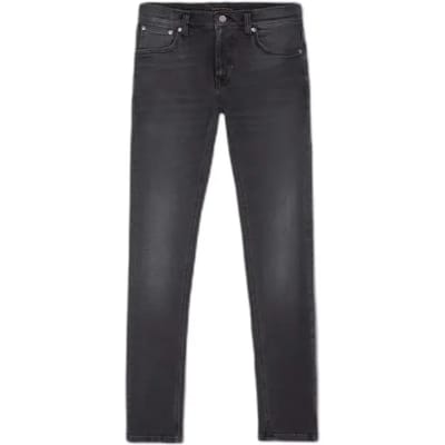 Skinny Jeans Nudie Jeans Tight Terry Black Blizzard