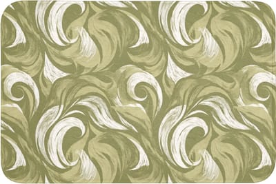 Badmat 90x60 cm - Antislip - Abstract - Textuur - Groen - Badmatten voor badkamer - Badkamermat - Douchemat - Badkamer mat