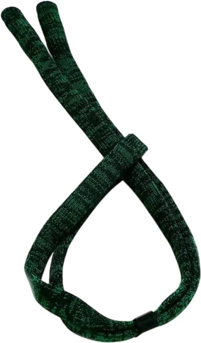 Antislip Brillenkoord – Elastische Zonnebril- en Correctiebrillen Band voor Mannen & Vrouwen, Sport, Outdoor, Polyester, Zonnebrilkoord - Groen
