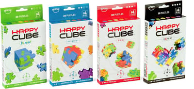 Happy Cube Allround Voordeelpakket (24 stuks) – Kleurrijke puzzelkubussen voor uren speelplezier - 3D