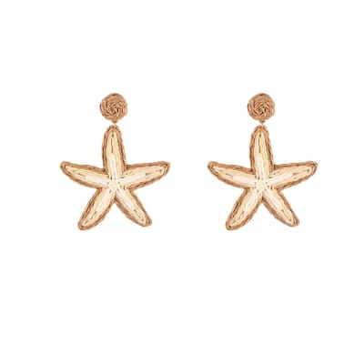 Go Dutch Label Oorknoppen Starry Dangle Taupe