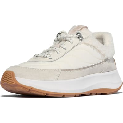 FitFlop FitFlop F-Mode Flow Shearling-Mix Sneakers - Maat 36