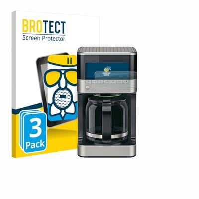 BROTECT - Screenprotector voor Braun PurAroma 7 - Folie Beschermfolie Beschermglas matte 3 Stuks