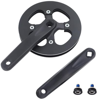 Cosensi- Crankset 170mm - Crank Set 42T - Aluminium - Geschikt voor 7/8/9/10 versnellingen - Fietsaccessoire - Dubbele kettingbescherming - Fietsketting