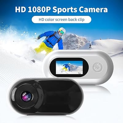 Kattenhalsband Camera, 170° Groothoek Huisdierhalsband Camera met 0.96 Inch LCD Scherm, Multifunctionele Lichaamscamera voor Video-opnames, Wit