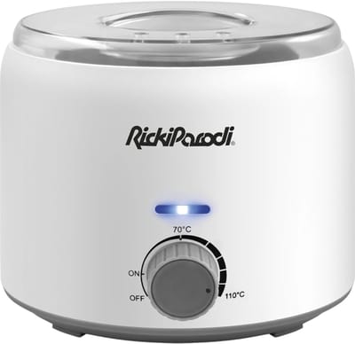 RickiParodi PrimeWax 400 – Professionele Waxverwarmer 400g – Voor Harde & Strip Wax – Met Silicone Inzet & Temperatuurregelaar