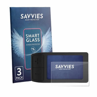 3 Stuks Savvies Screenprotector - geschikt voor Gdfnmogo Bike Computer - beschermfolie glas transparant