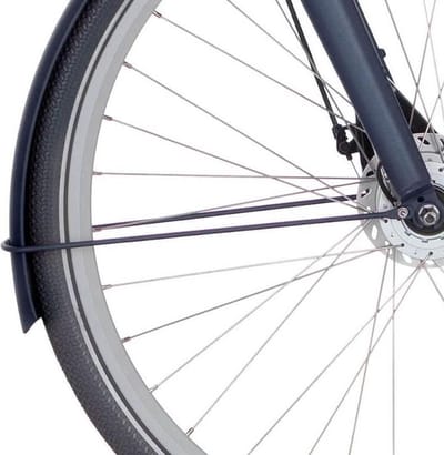 Cortina Spatbordstang voor 28 Common black blue matt