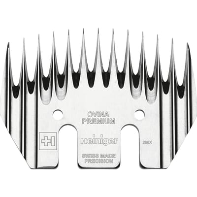 Heiniger Ovina Premium Scheermes 77 mm – Allround scheerkam met LG2-technologie