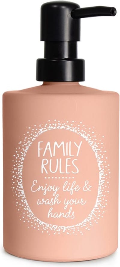 Zeeppompje - Family rules - Zijden lint "Speciaal voor jou" - In cadeauverpakking