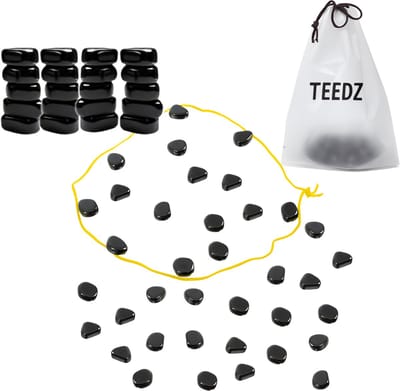 Magnetisch Strategiespel – 40 Magnetische Stenen – Magnetisch schaakspel - Educatief Denkspel – Voor Kinderen & Volwassenen – Inclusief Touw & Opbergzakje- tafelschaak, schaak, magnetisch spel, magneten, feestspel, kinderspel