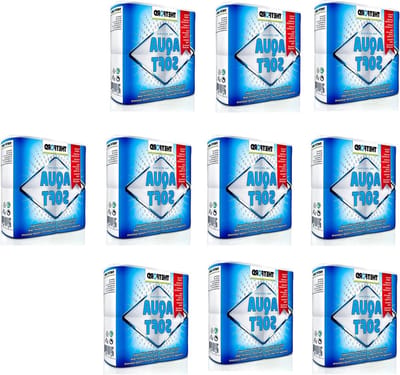 Toiletpapier - Zacht papier - Mobiel toilet - Snel oplosbaar - 40 rollen - Wit