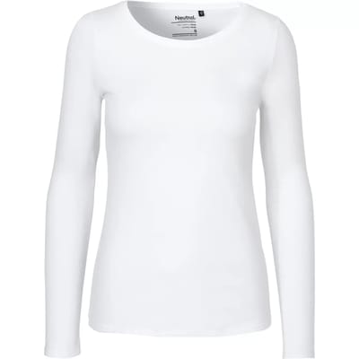 Neutral Ladies´ Long Sleeve T-Shirt NE81050 - White - XS