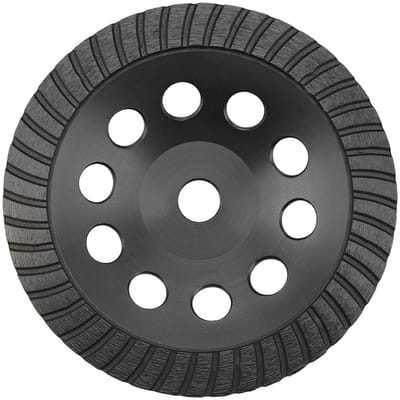 GRAPHITE - Diamantslijpschijf - 125mm - TURBO Segment