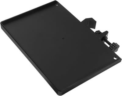 Microfoonstandaard Lade - Geluidskaart Plank - Livestreaming Setup - Multifunctionele Houder - 20 x 17 cm - Zwart