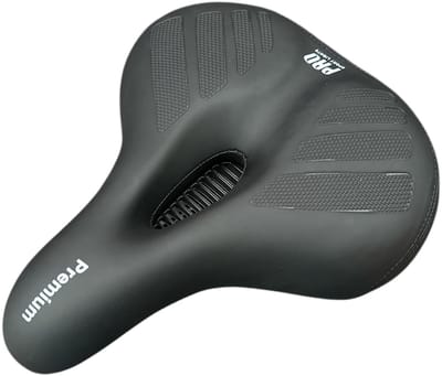 Fietszadel Dames Premium Foam Zadel Fiets Zwart Selle Unisex Comfort Royal