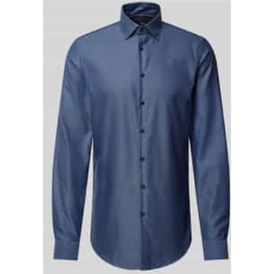 Slim fit zakelijk overhemd met extra lange mouw