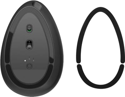 kwmobile muis voeten sticker geschikt voor Logitech MX Vertical - Computermuis glijder - Stickers in zwart