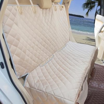 Waterdichte hondenautostoelhoes voor achterbank - Antislip, universele maat voor auto's en SUV's