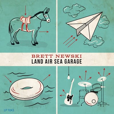 Brett Newski - Land Air Sea Garage (CD)
