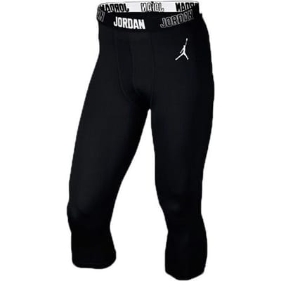 Jordan Pro Compressie Driekwart Trainingslegging Heren Onderkleding Zwart 814656-010 M